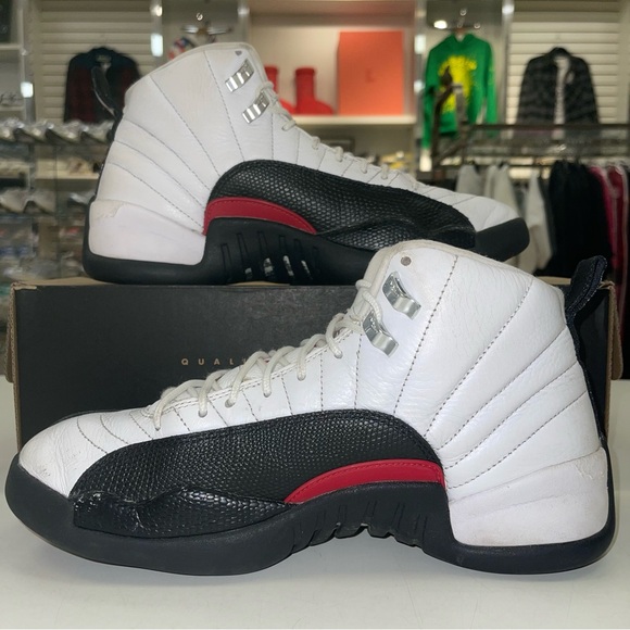 Air Jordan 12 Retro 'Taxi Flip' - WORN WITH BOX - Picture 2 of 6